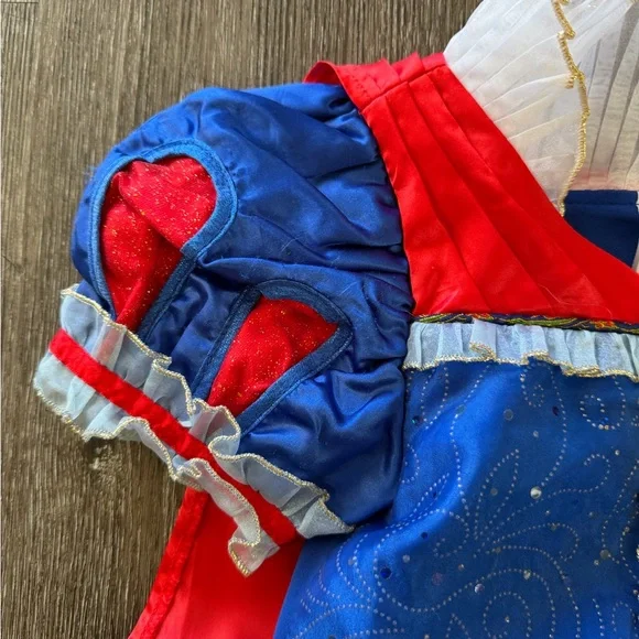 Disney Yellow, Blue & Red Princess Costume Dress - Picture 3 of 5